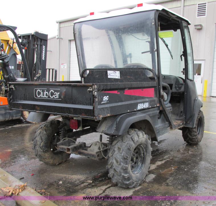 image for item E7001 2007 Club Car XRT1550 utility vehicle