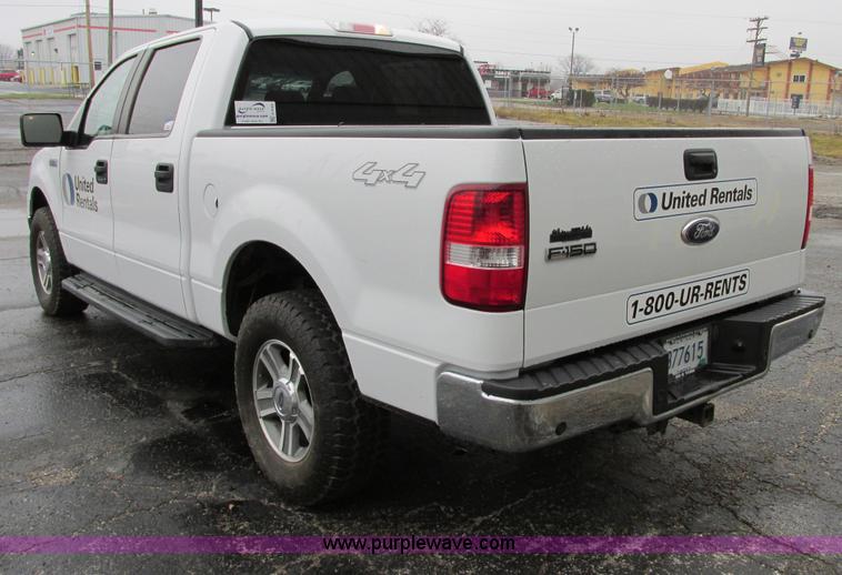 image for item E7002 2007 Ford F150 XLT SuperCrew pickup truck