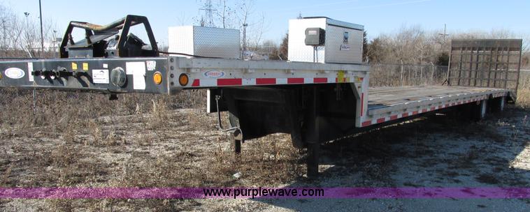 image for item E7028 2009 Ledwell LW53DD-SPRD 53' drop deck trailer