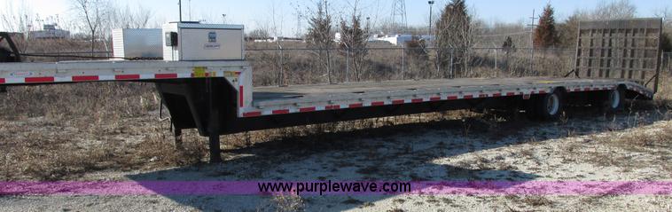 image for item E7028 2009 Ledwell LW53DD-SPRD 53' drop deck trailer