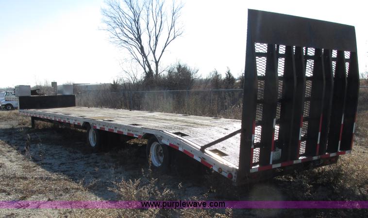 image for item E7028 2009 Ledwell LW53DD-SPRD 53' drop deck trailer