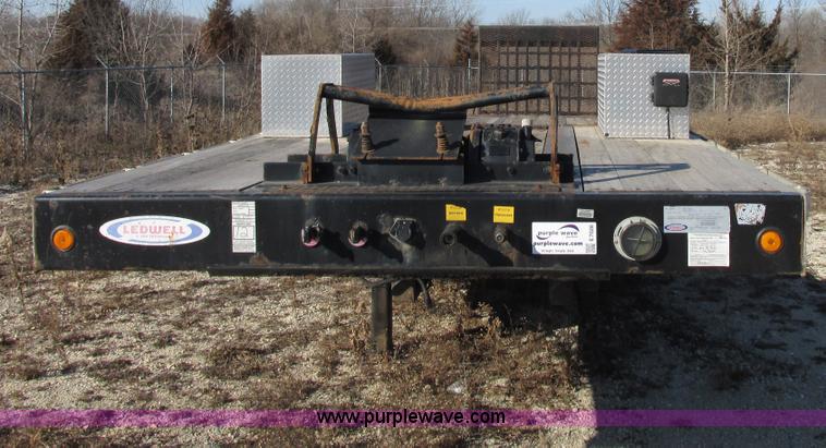 image for item E7028 2009 Ledwell LW53DD-SPRD 53' drop deck trailer
