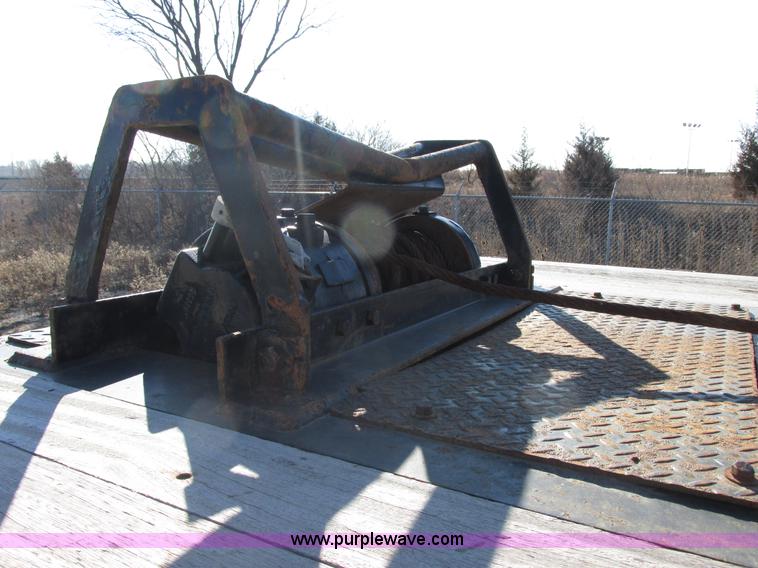 image for item E7028 2009 Ledwell LW53DD-SPRD 53' drop deck trailer