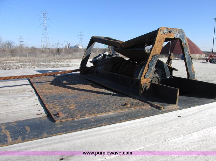 image for item E7028 2009 Ledwell LW53DD-SPRD 53' drop deck trailer