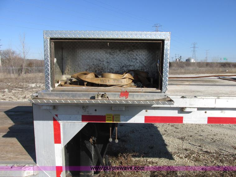 image for item E7028 2009 Ledwell LW53DD-SPRD 53' drop deck trailer