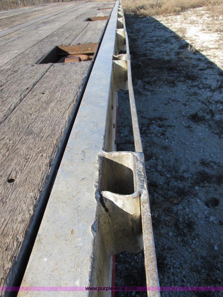 image for item E7028 2009 Ledwell LW53DD-SPRD 53' drop deck trailer