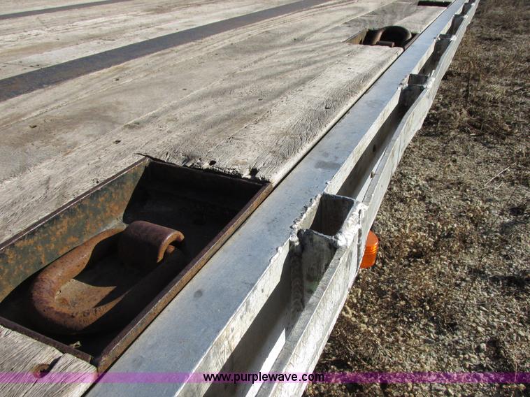 image for item E7028 2009 Ledwell LW53DD-SPRD 53' drop deck trailer