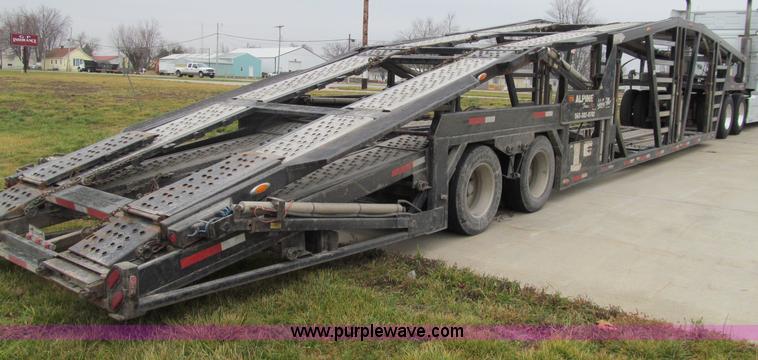 image for item D7023 2008 Wally-Mo H-8CC tandem axle car trailer