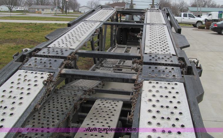 image for item D7023 2008 Wally-Mo H-8CC tandem axle car trailer