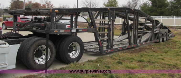 image for item D7023 2008 Wally-Mo H-8CC tandem axle car trailer