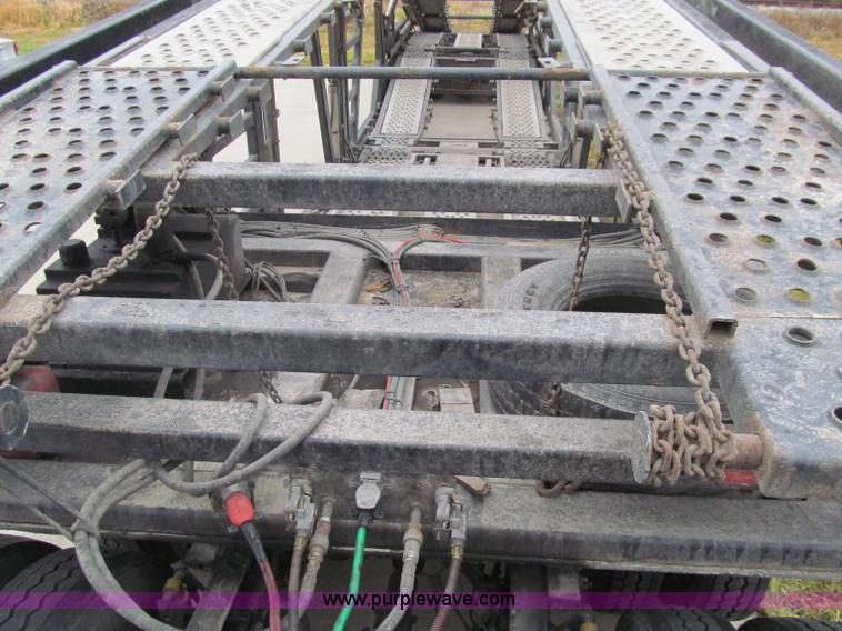 image for item D7023 2008 Wally-Mo H-8CC tandem axle car trailer