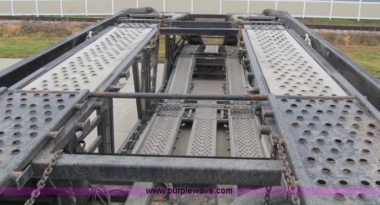 image for item D7023 2008 Wally-Mo H-8CC tandem axle car trailer
