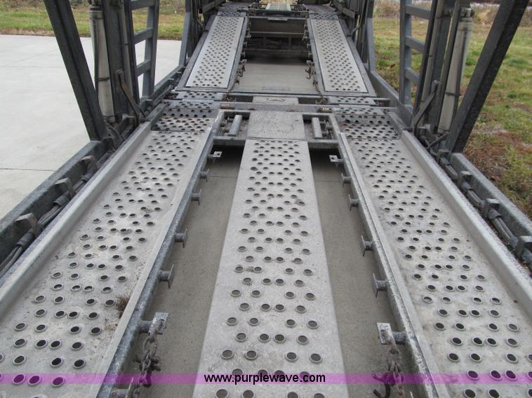 image for item D7023 2008 Wally-Mo H-8CC tandem axle car trailer