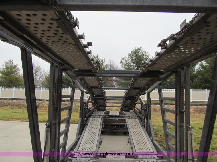 image for item D7023 2008 Wally-Mo H-8CC tandem axle car trailer