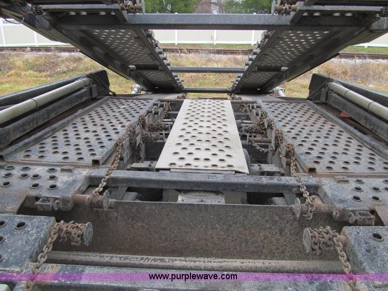 image for item D7023 2008 Wally-Mo H-8CC tandem axle car trailer