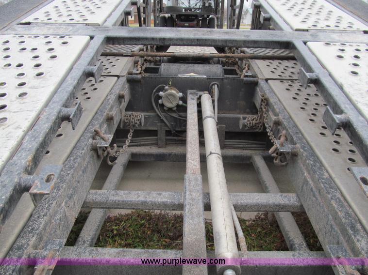 image for item D7023 2008 Wally-Mo H-8CC tandem axle car trailer