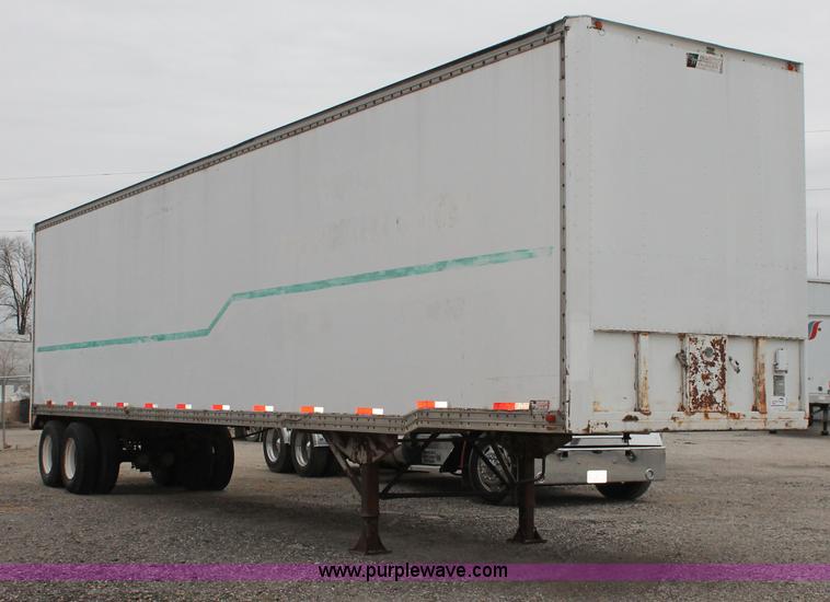 image for item E2799 1977 Monon FA70 48' enclosed dry van trailer