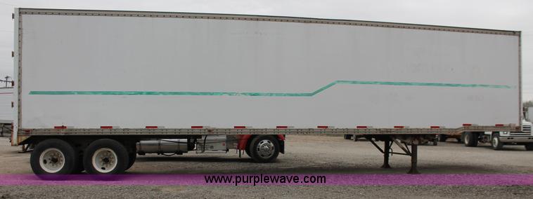 image for item E2799 1977 Monon FA70 48' enclosed dry van trailer