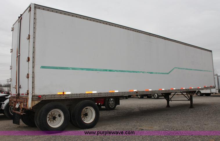 image for item E2799 1977 Monon FA70 48' enclosed dry van trailer