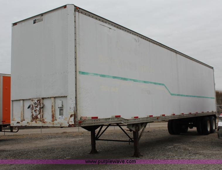image for item E2799 1977 Monon FA70 48' enclosed dry van trailer