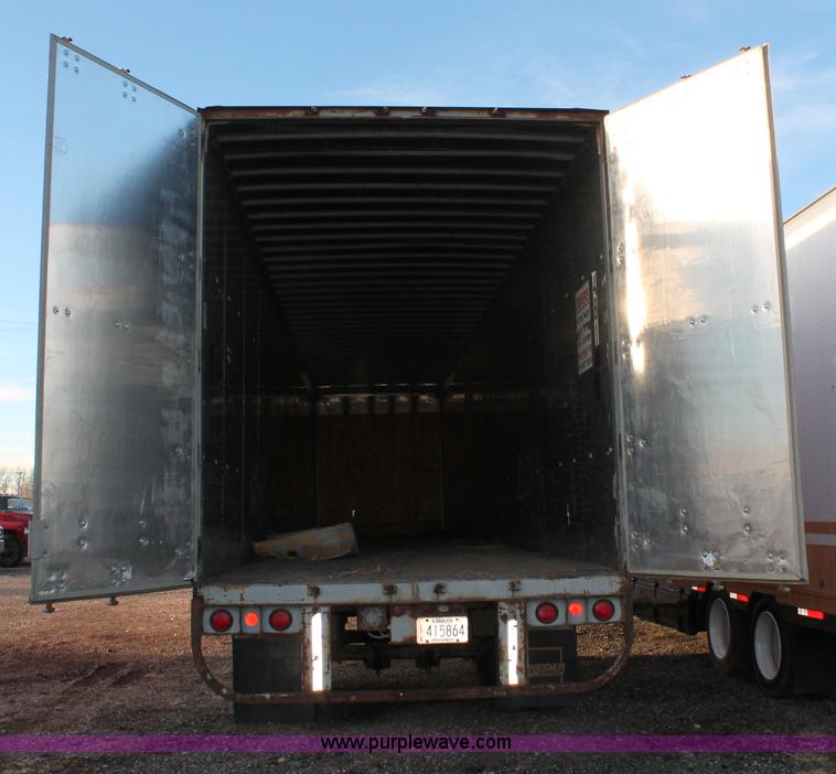 image for item E2805 1993 Wabash 48' enclosed dry van trailer