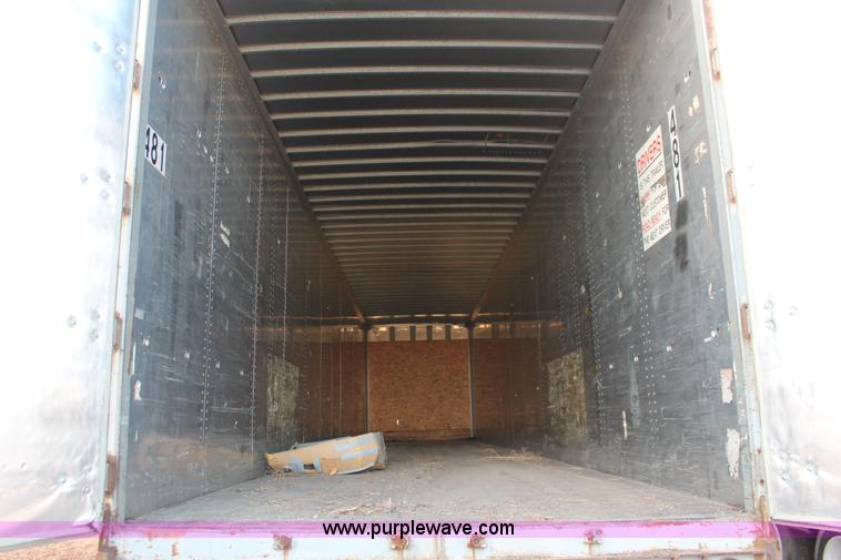 image for item E2805 1993 Wabash 48' enclosed dry van trailer
