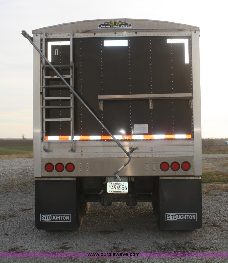 image for item F2896 2010 Stoughton double hopper grain trailer