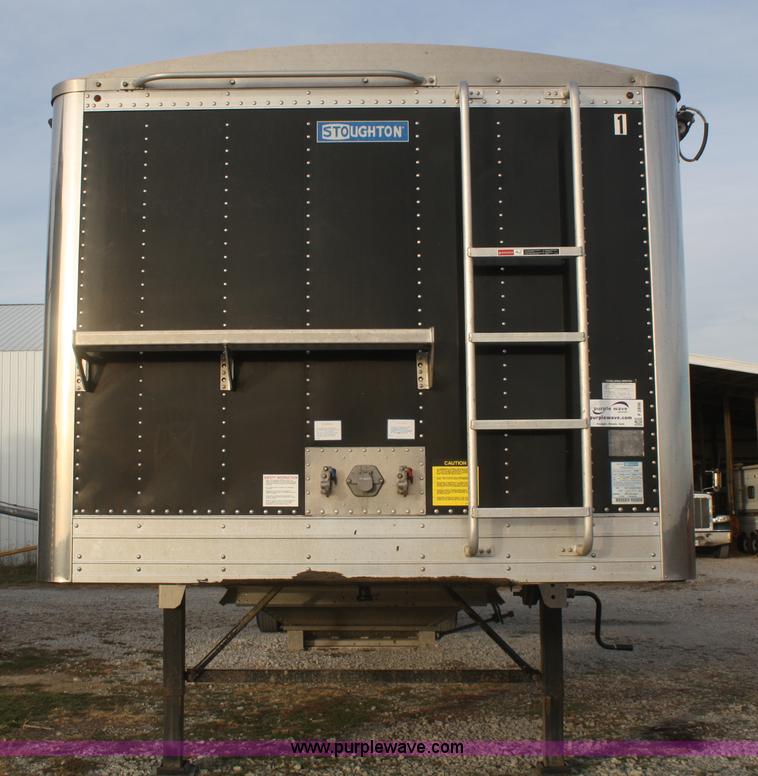 image for item F2896 2010 Stoughton double hopper grain trailer