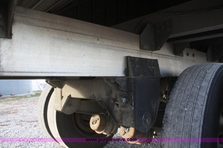 image for item F2896 2010 Stoughton double hopper grain trailer