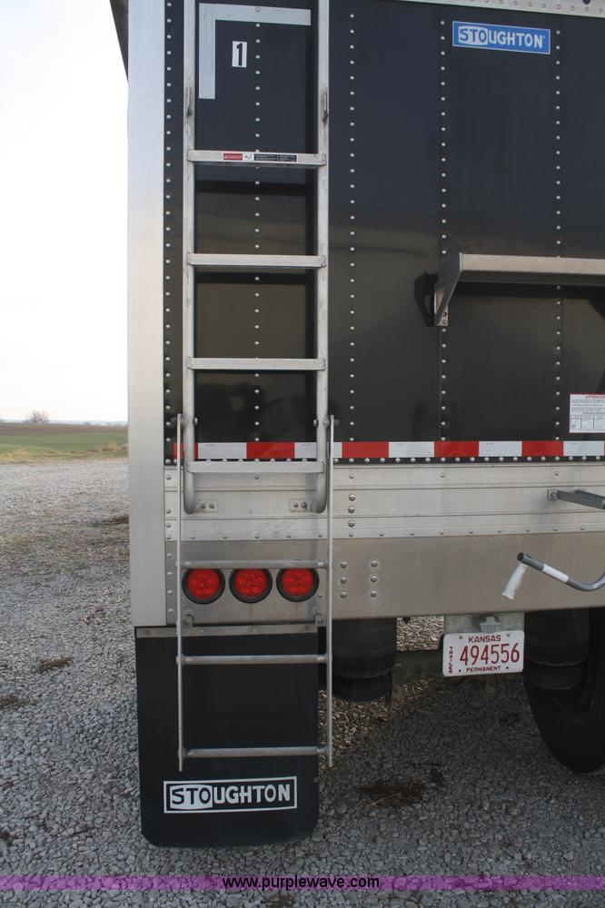 image for item F2896 2010 Stoughton double hopper grain trailer