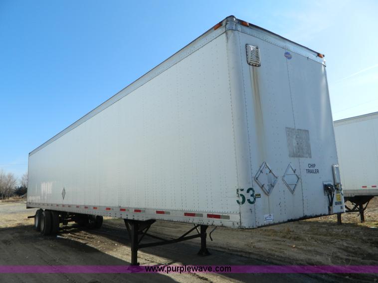 image for item G7650 1998 Utility 53' dry van trailer
