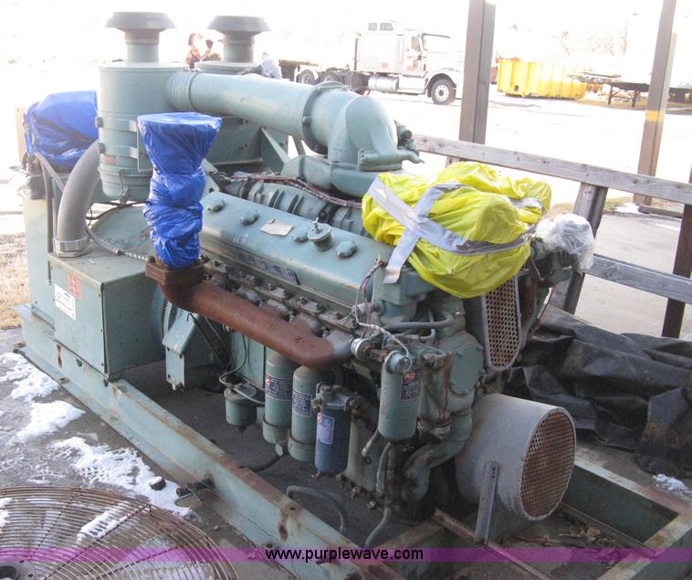 image for item B8453 Detroit diesel powered generator