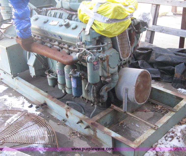 image for item B8453 Detroit diesel powered generator