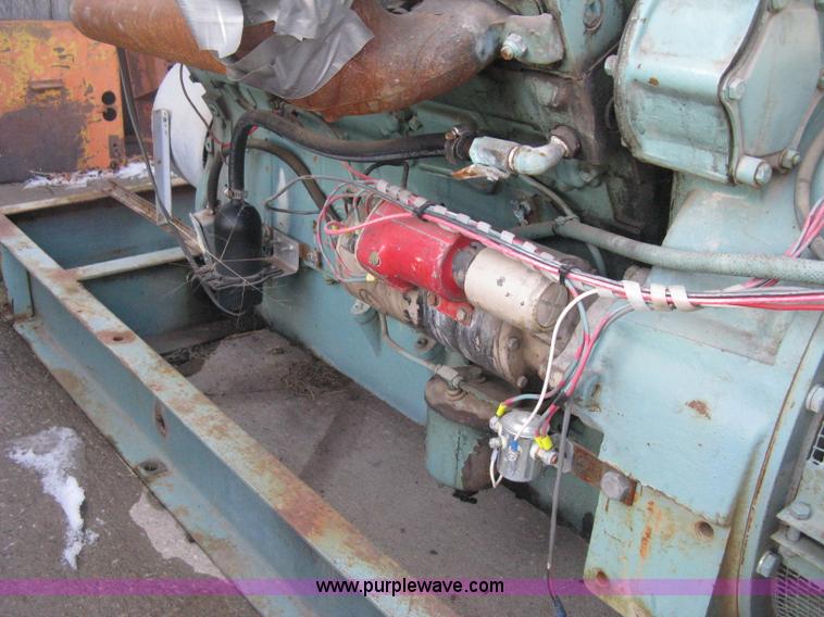 image for item B8453 Detroit diesel powered generator