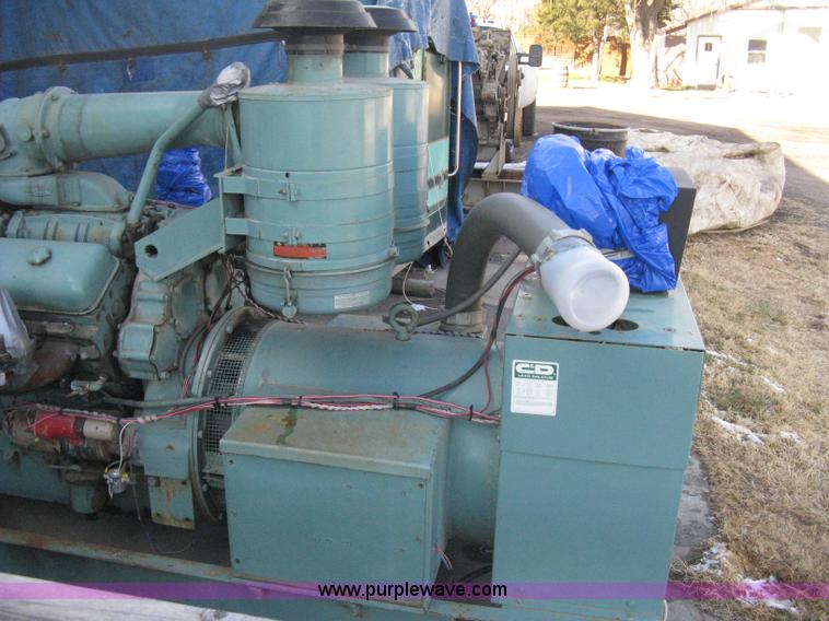 image for item B8453 Detroit diesel powered generator