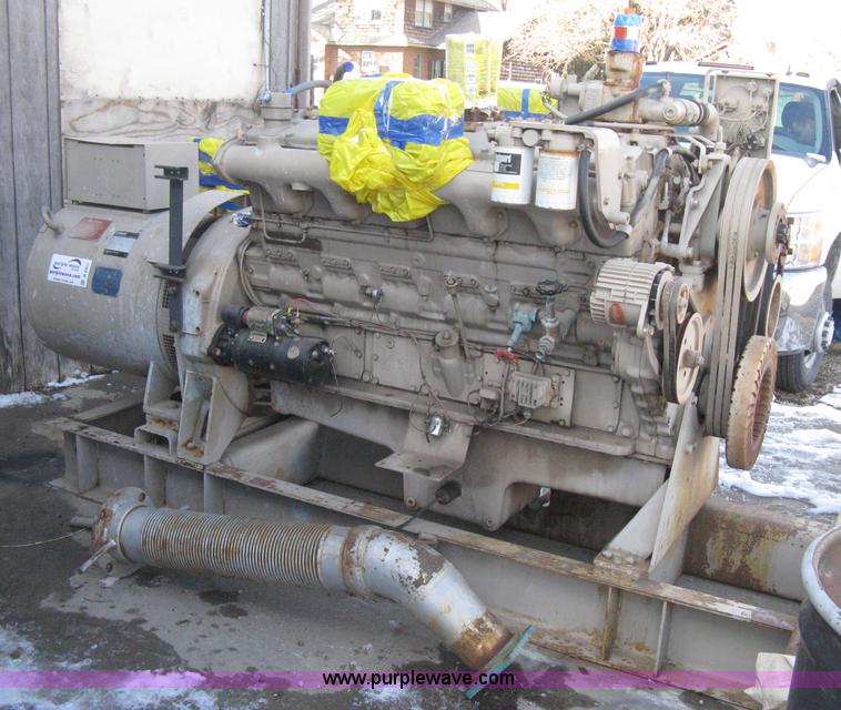 image for item B8457 Cummins diesel powered generator