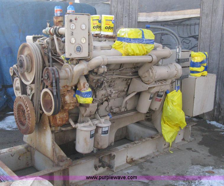image for item B8457 Cummins diesel powered generator