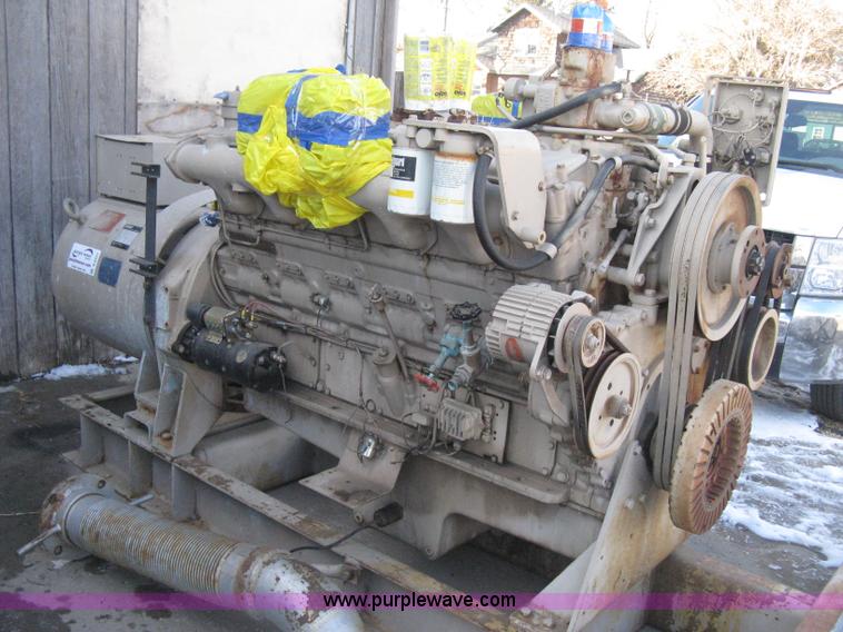 image for item B8457 Cummins diesel powered generator