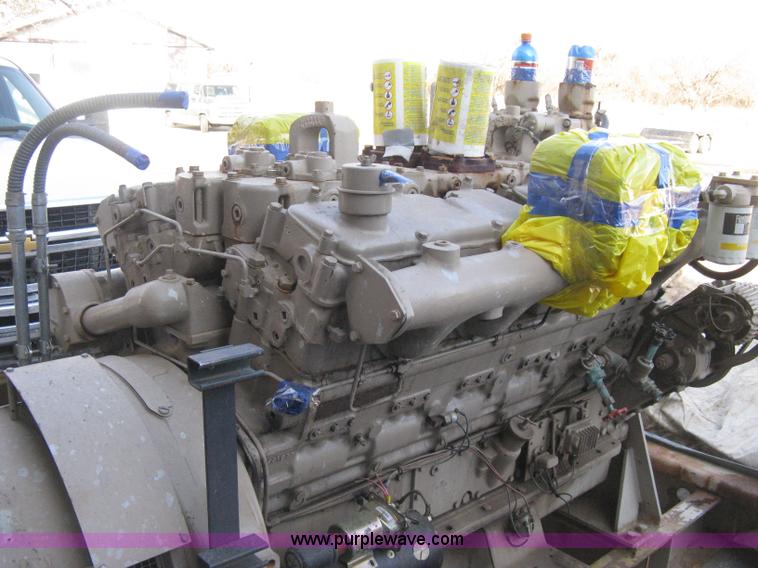 image for item B8457 Cummins diesel powered generator