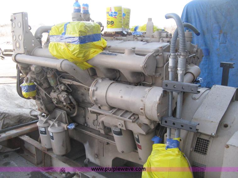 image for item B8457 Cummins diesel powered generator