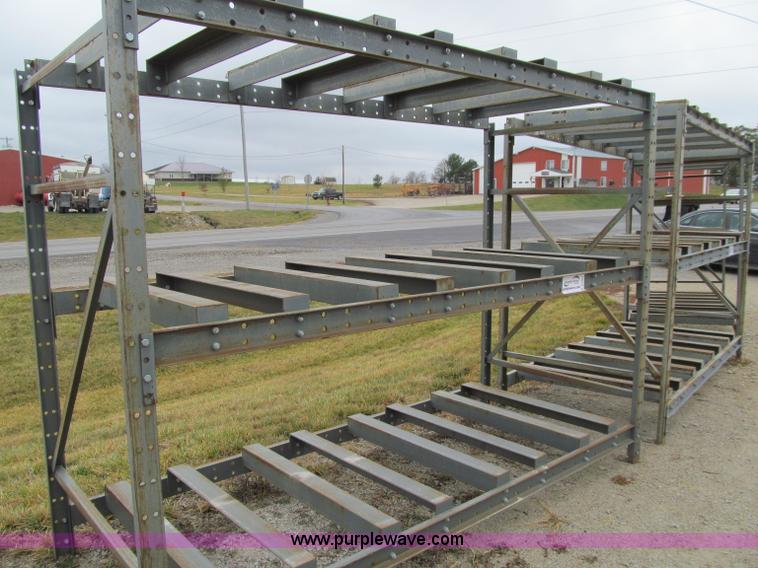 image for item D7031 Heavy duty pallet rack