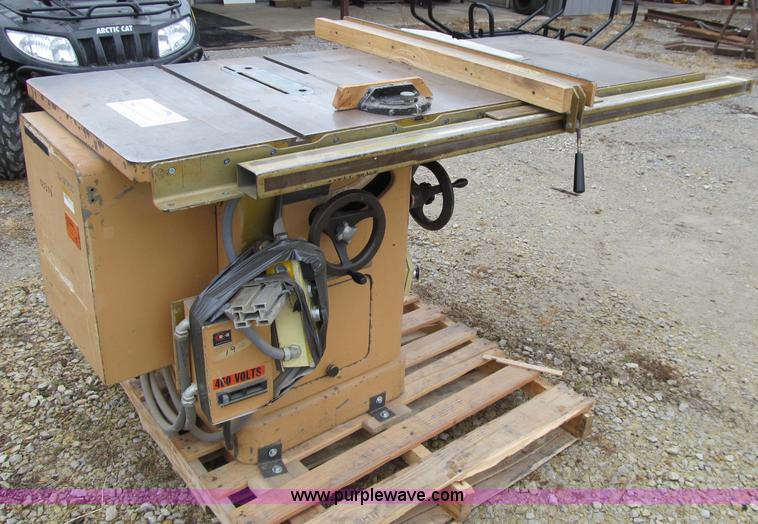 image for item D7037 Powermatic 66 table saw