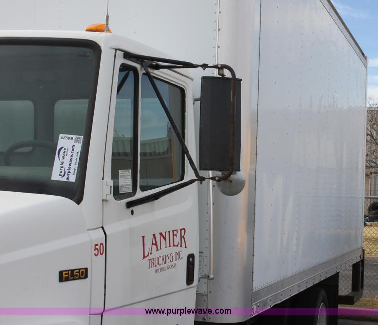 image for item E8224 2002 Freightliner FL50 box truck