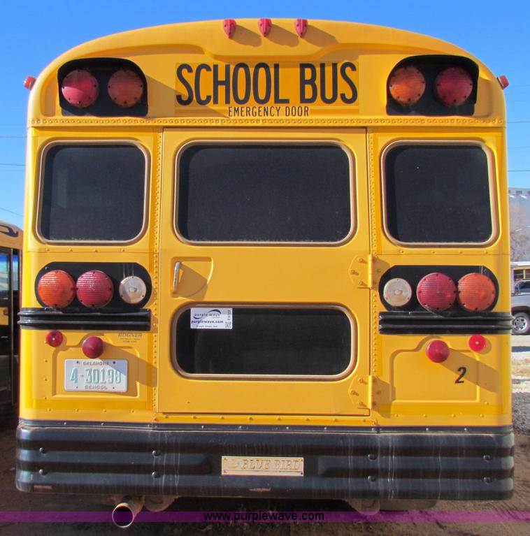 image for item E8302 2000 Blue Bird CV20 school bus