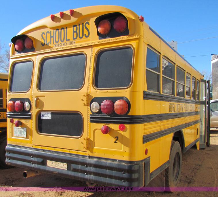 image for item E8302 2000 Blue Bird CV20 school bus