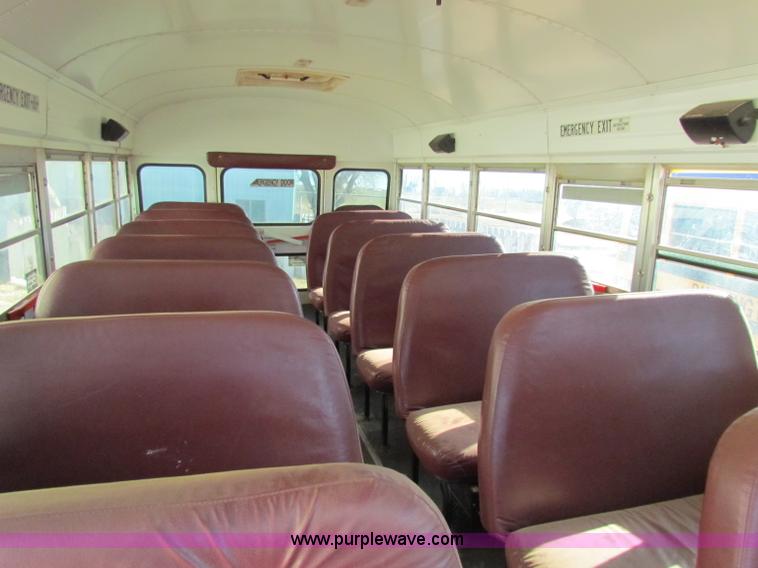 image for item E8302 2000 Blue Bird CV20 school bus