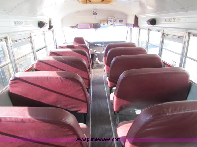 image for item E8302 2000 Blue Bird CV20 school bus