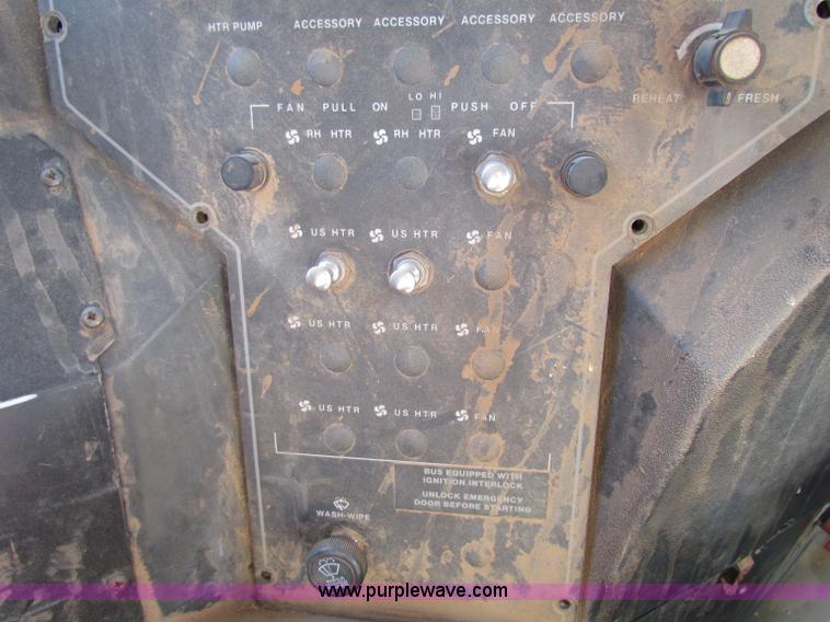 image for item E8302 2000 Blue Bird CV20 school bus