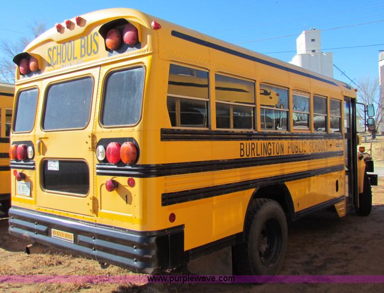 image for item E8303 2000 Blue Bird CV20 school bus