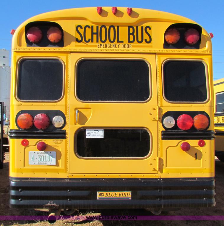image for item E8303 2000 Blue Bird CV20 school bus